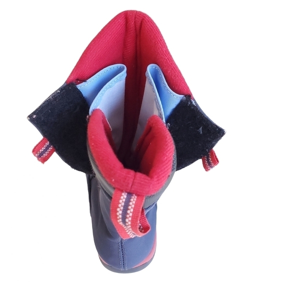 Lands' End Boots Kids Size 11M Blue|Red - Picture 7 of 8